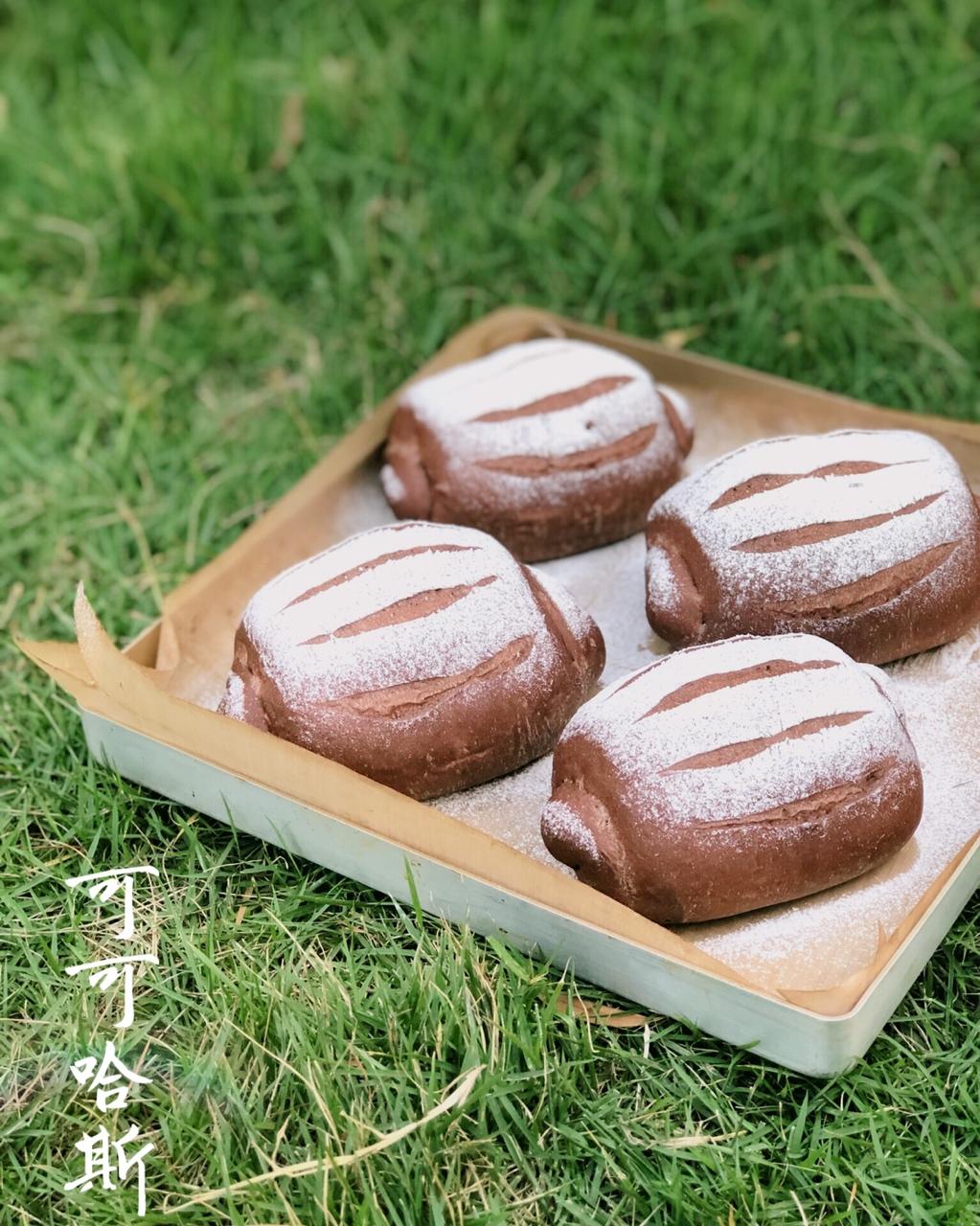 可可牛奶哈斯面包