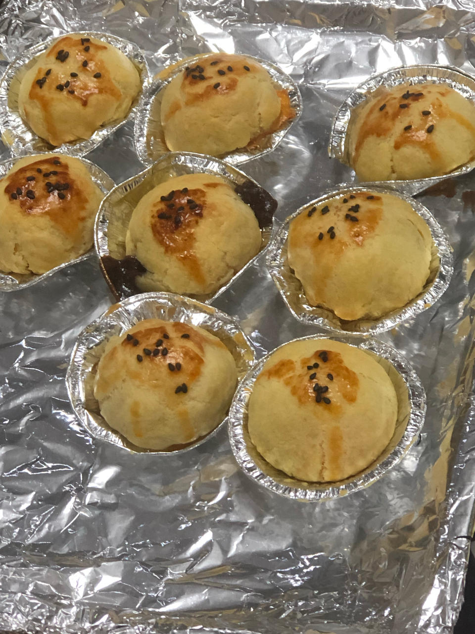 汤圆➕蛋挞皮＝完美汤圆酥