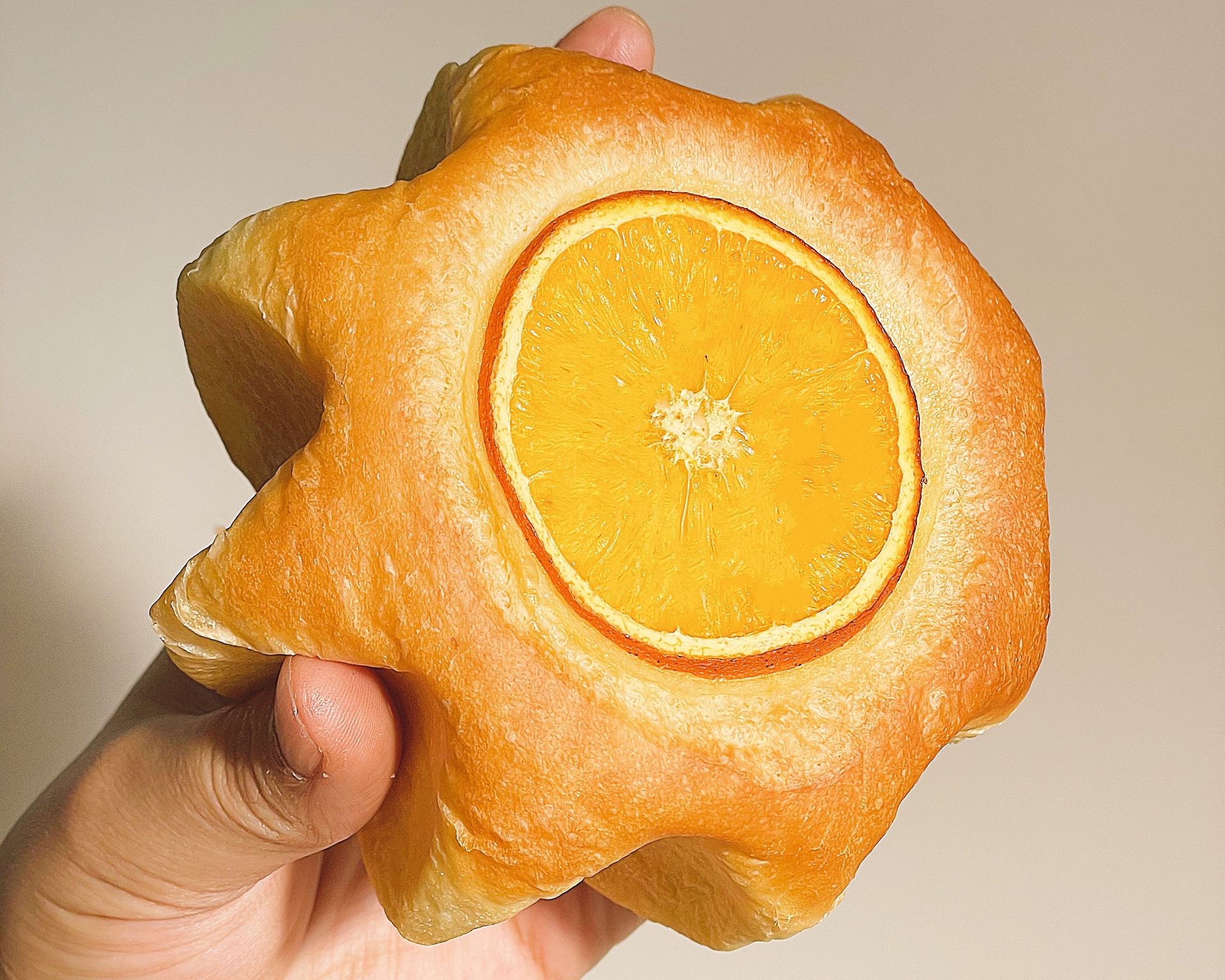 🍊香橙乳酪🌟星星面包｜高颜值｜清新柑橘的做法 步骤23