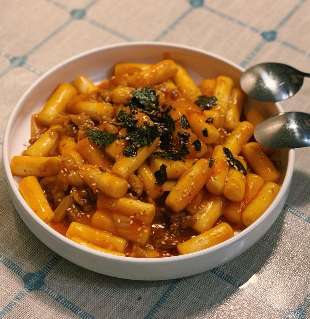韩式辣炒年糕