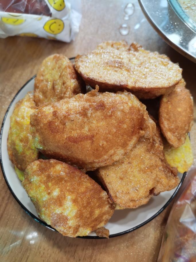 黄金馒头片的做法