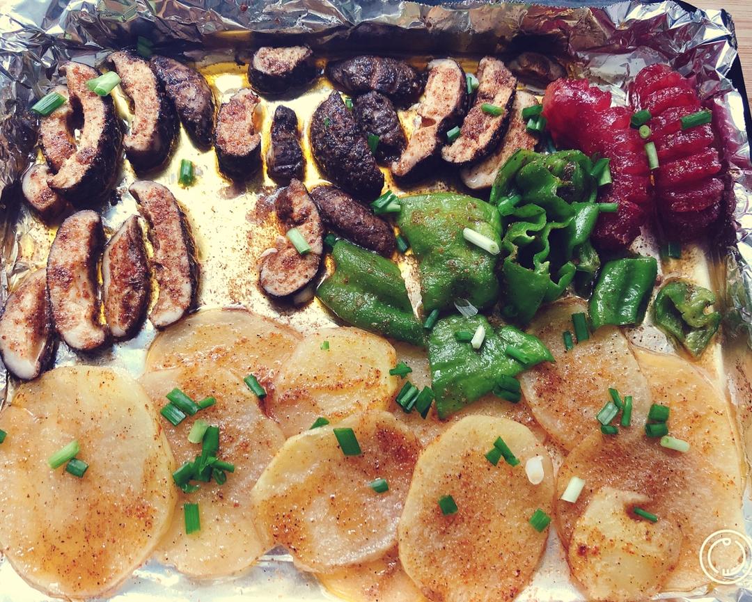 自制烤箱版烧烤，简单好吃过烧烤摊