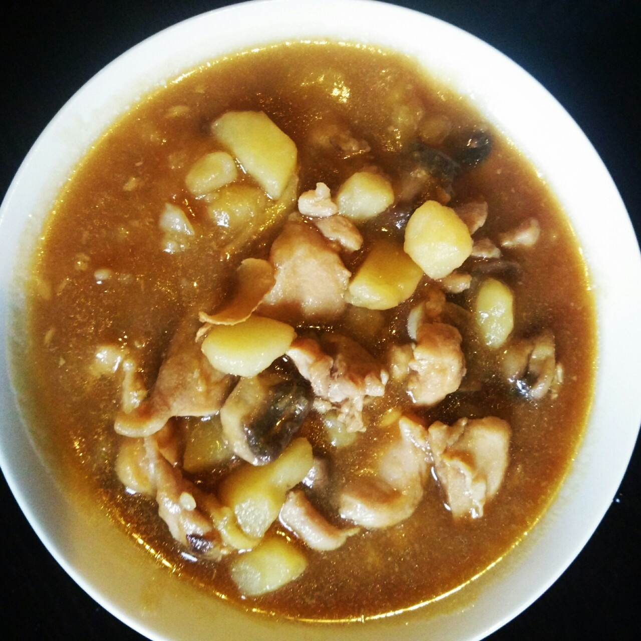 土豆烧鸡
