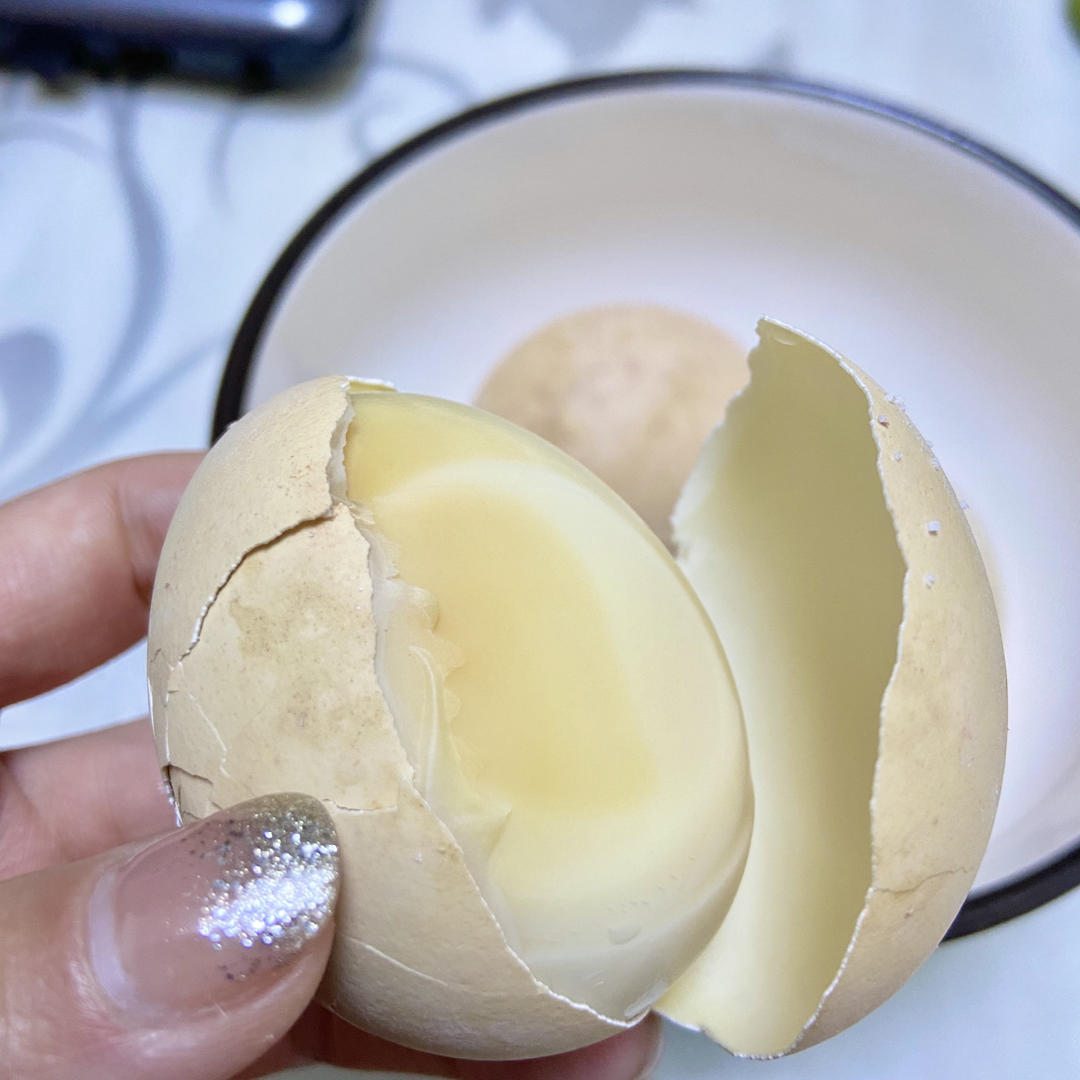 汗蒸房里的盐焗蛋