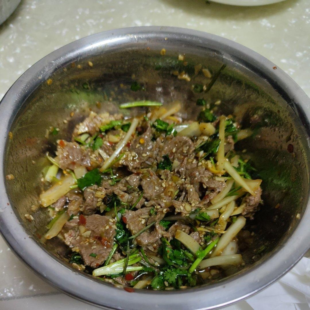 凉拌牛肉（超级下酒菜）