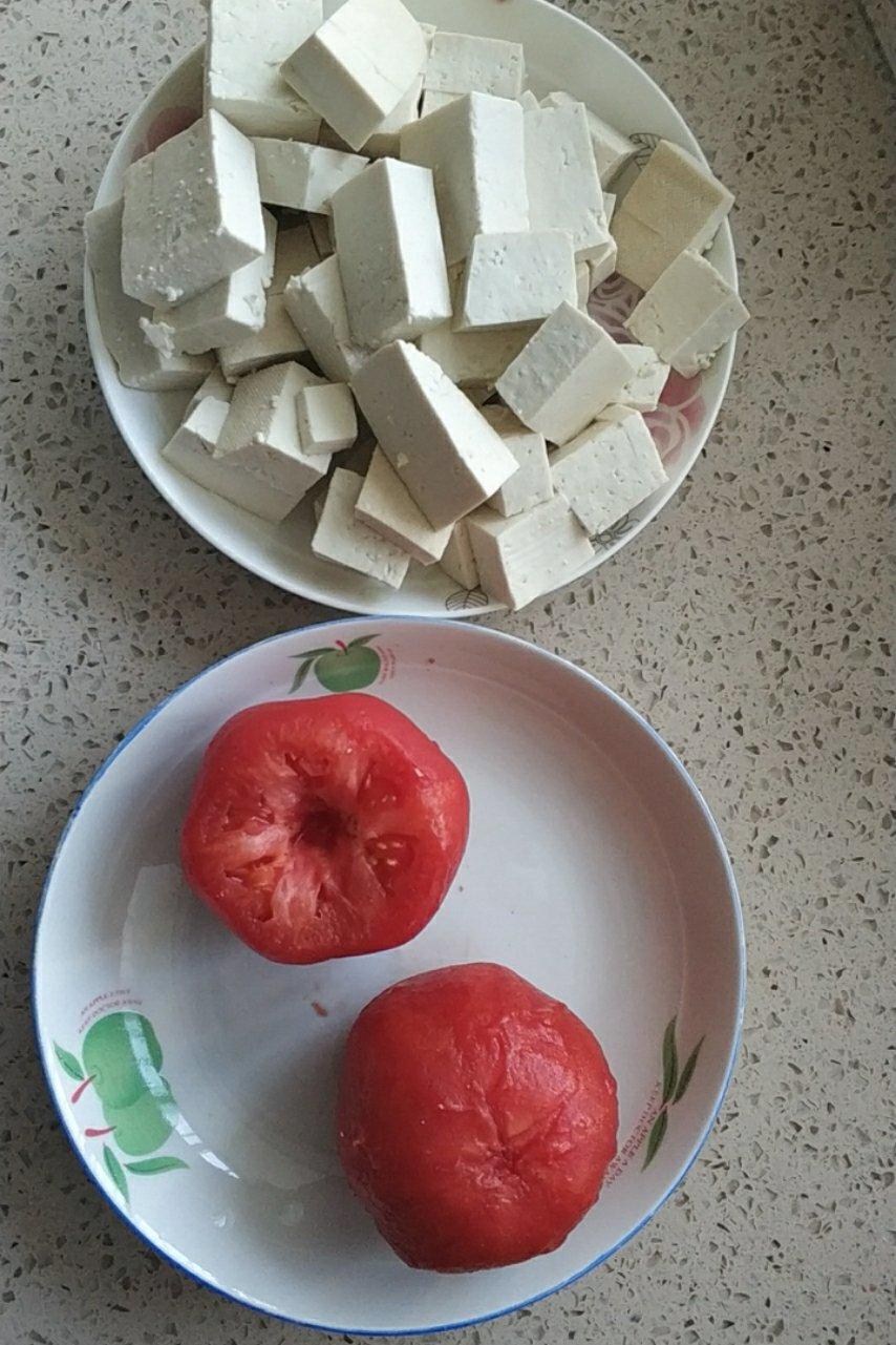 番茄豆腐