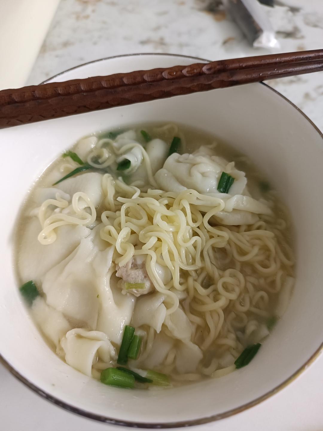 肉不柴的馄饨馅