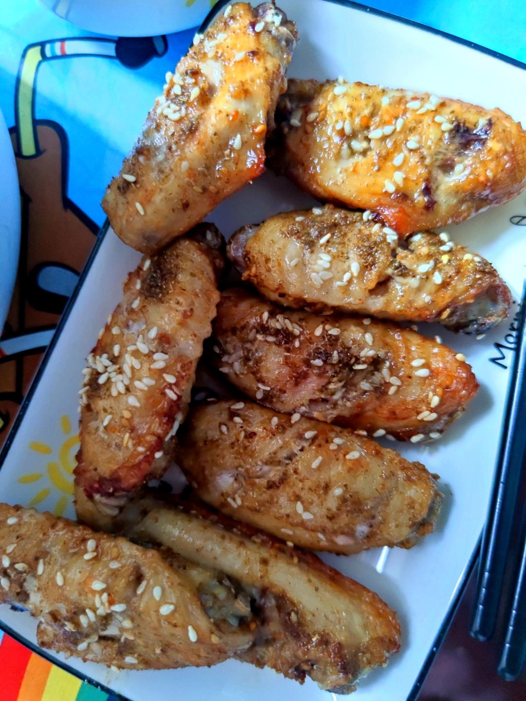 不上火的烤鸡翅（空气炸锅版）