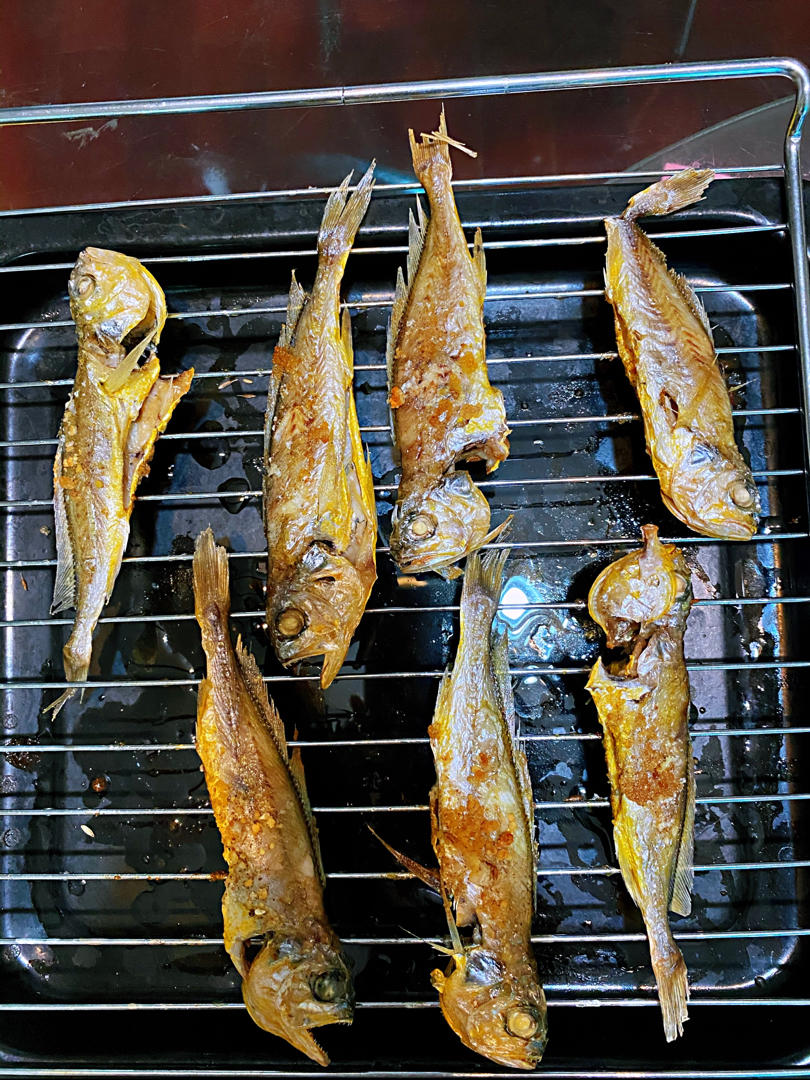 快手盐烤小黄鱼