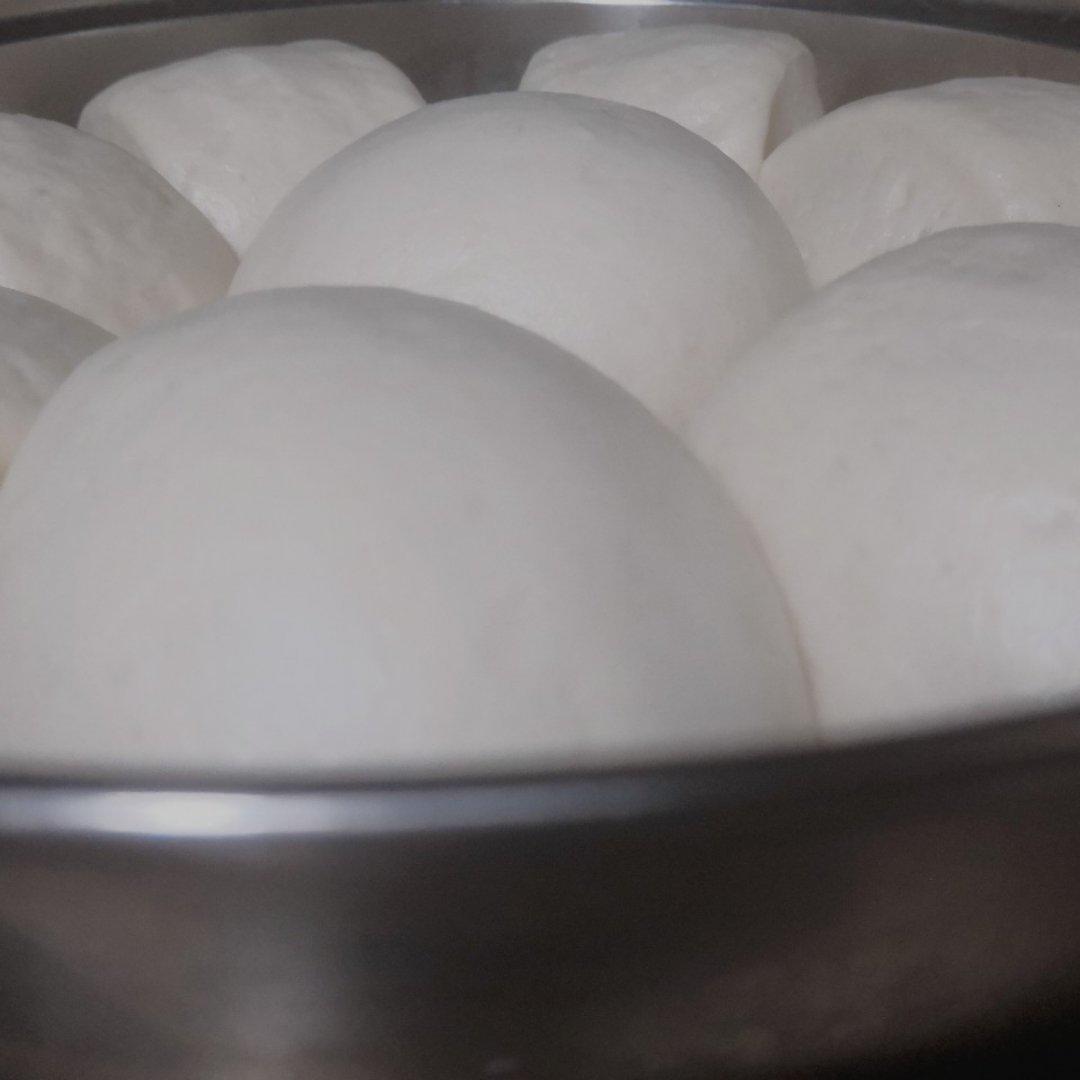 老面戗面白馒头