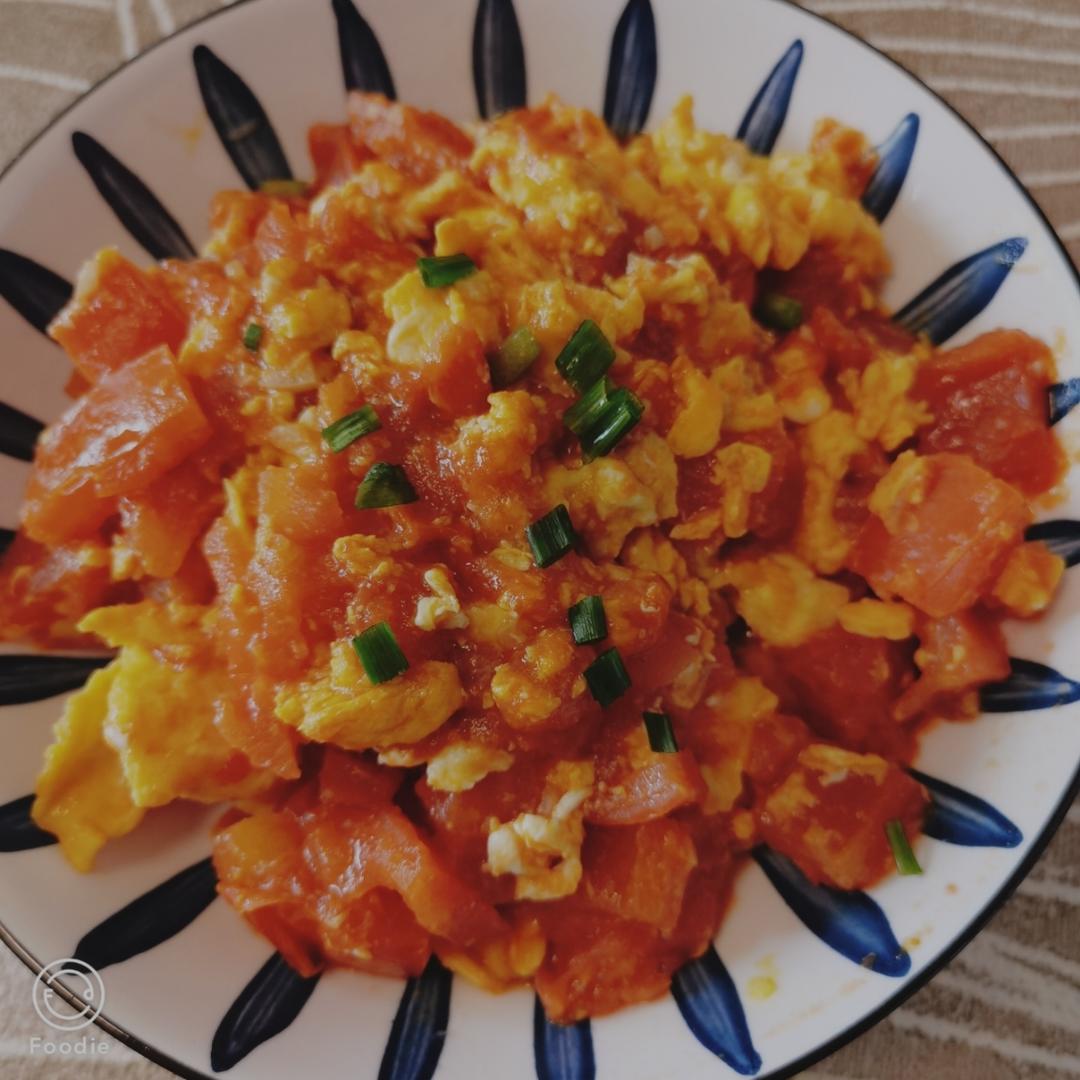 ㊙️一人食|饭店风味番茄炒蛋做法揭秘