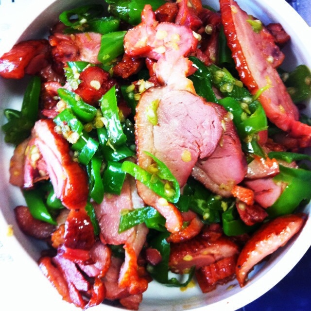 青椒鸭片