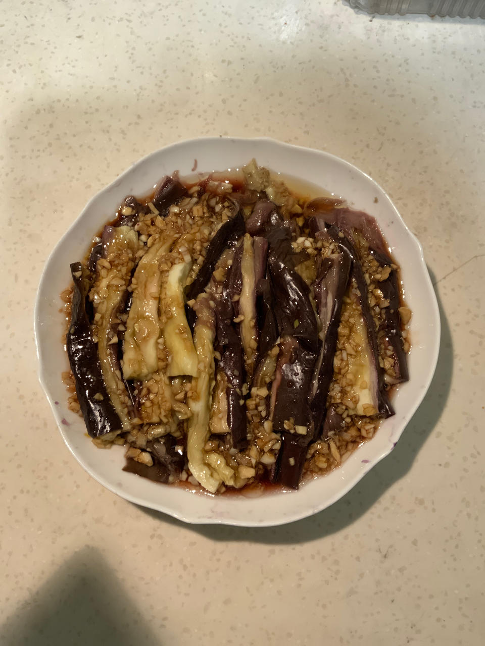 凉拌蒜泥茄子(简单版)