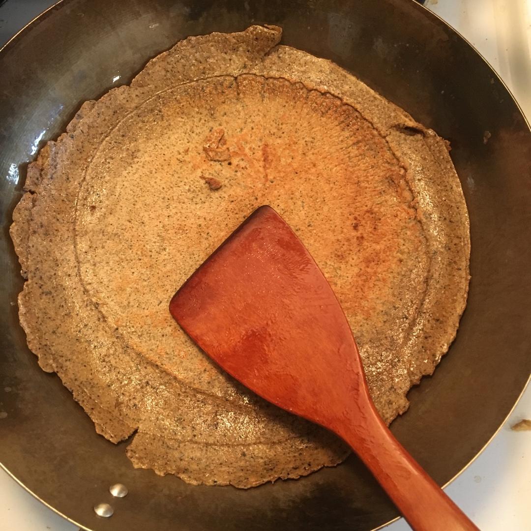 健康版黑芝麻红糖蛋粑粑（饱腹感强）