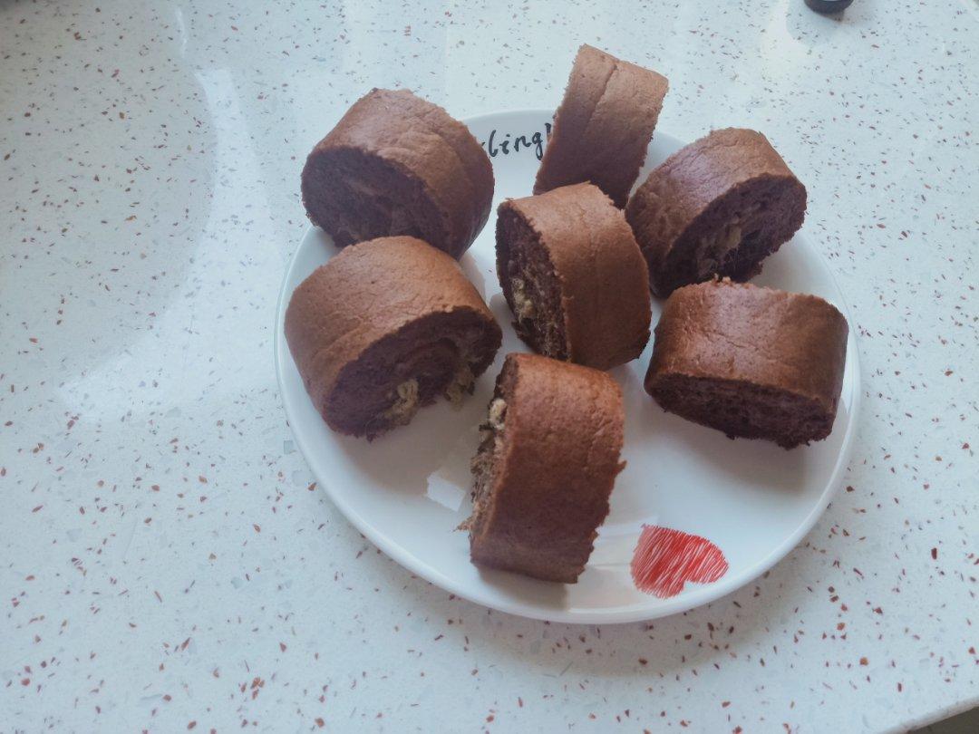 抹茶蛋白蛋糕卷