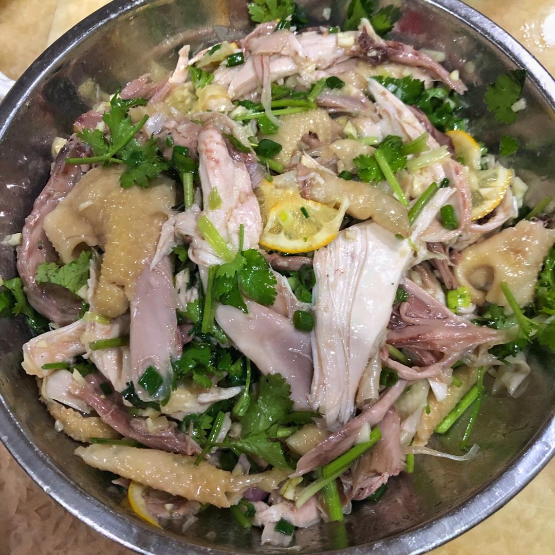 家庭版的手撕鸡