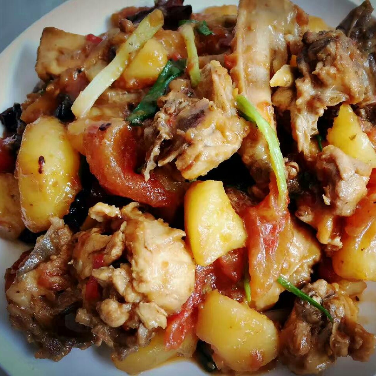 独门红烧土豆鸡