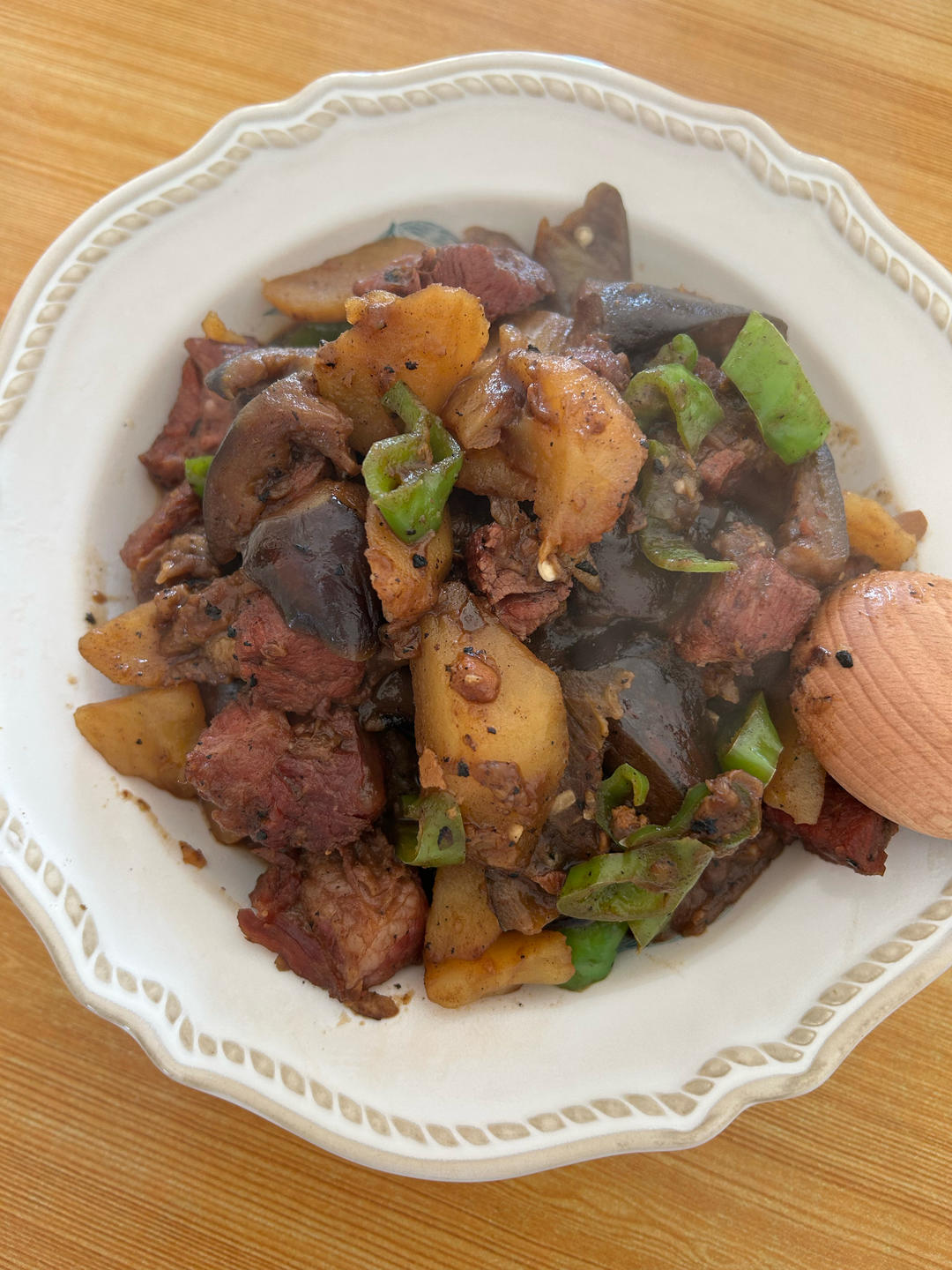 【超下饭】土豆炖茄子