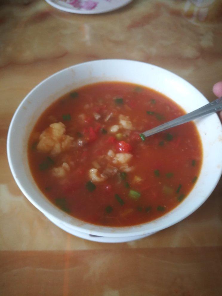 简单早餐-疙瘩汤