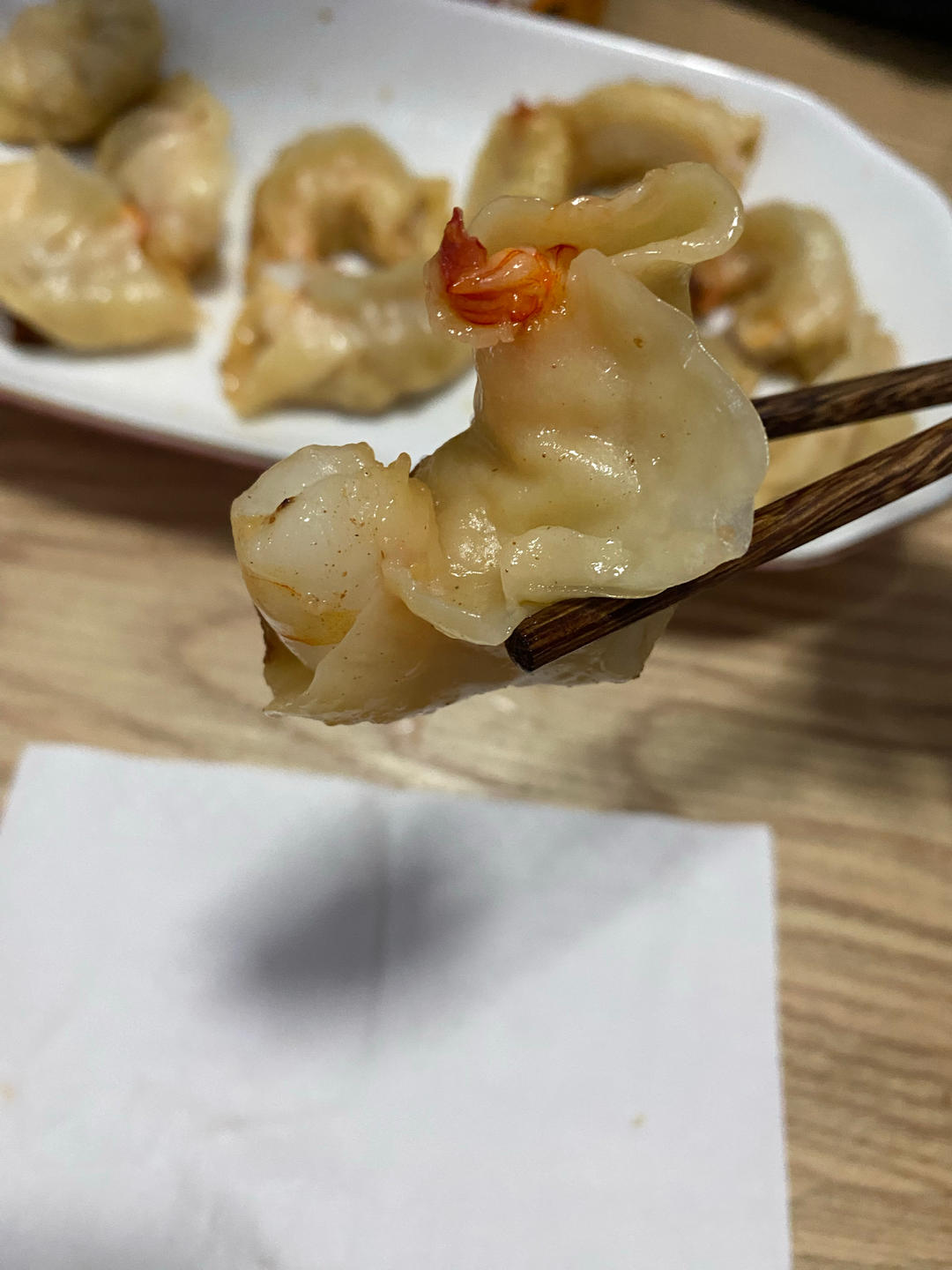 酥脆鲜虾锅贴