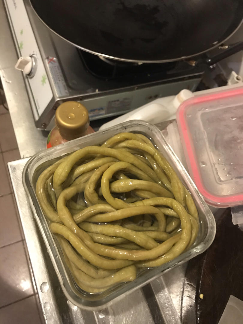 简单粗暴版——泡酸豆角
