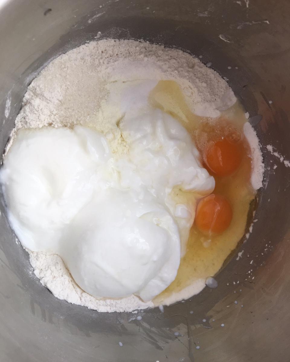 奶酥辫子面包（酸奶老面包）