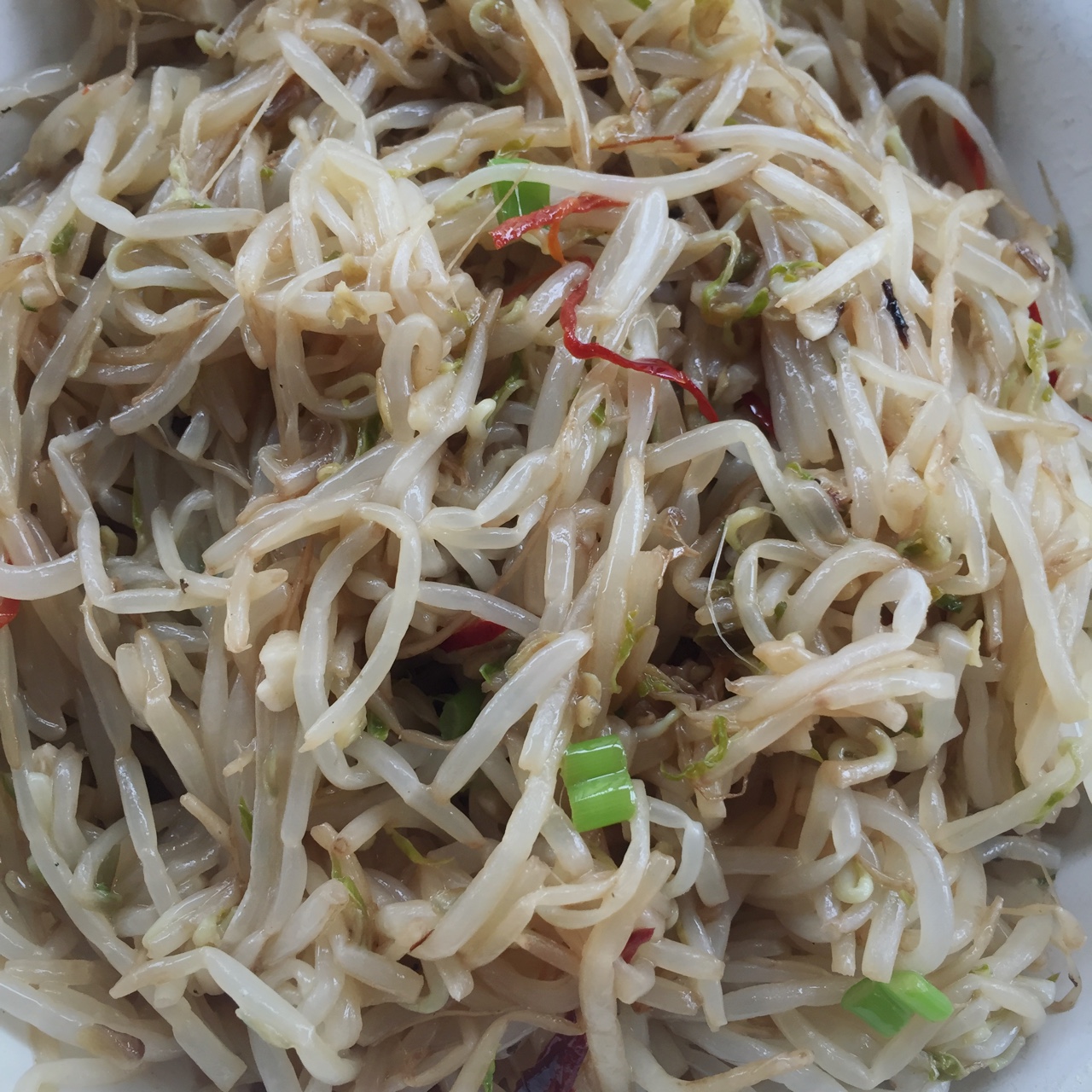素炒豆芽