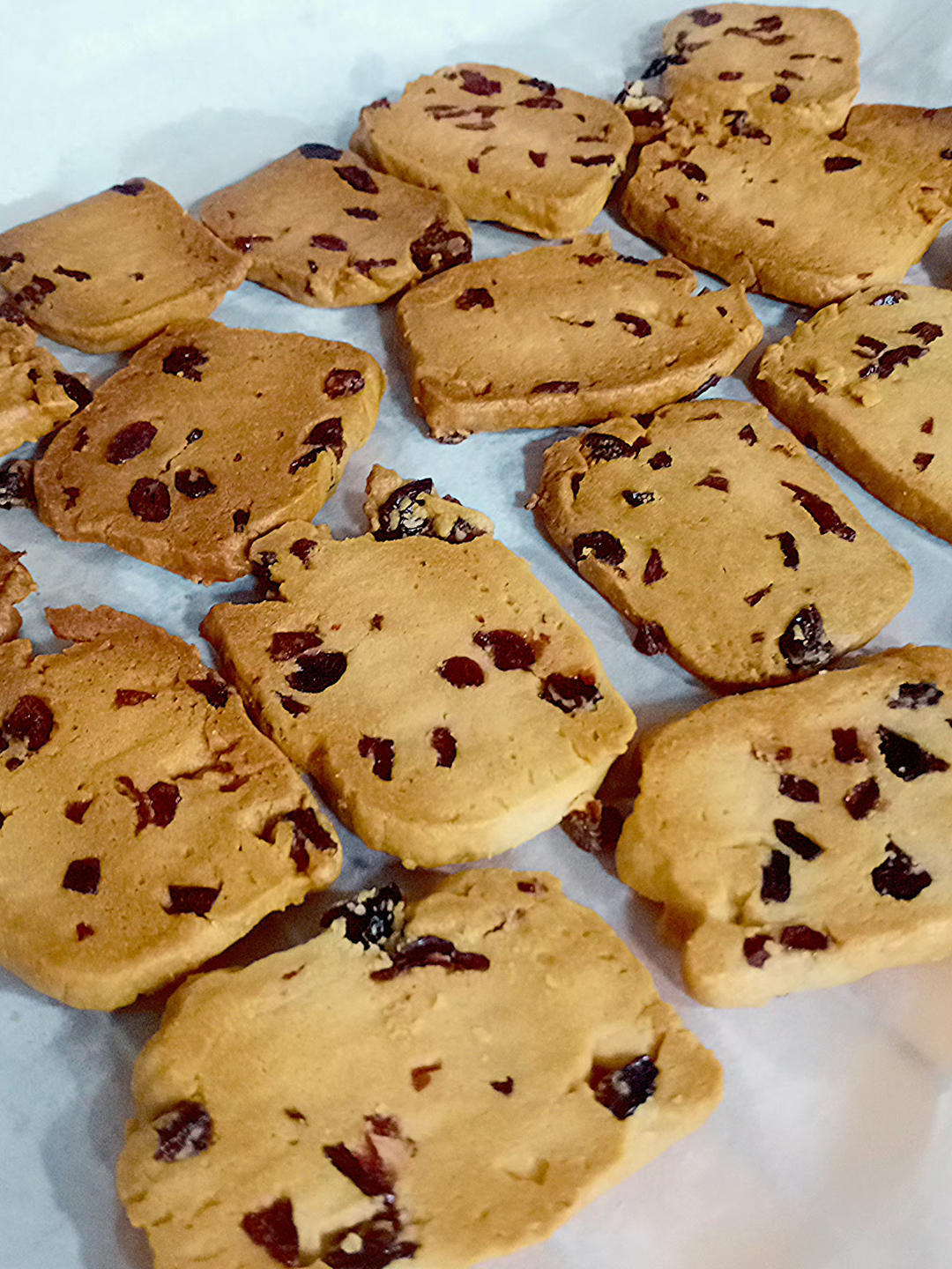 好吃不腻的蔓越莓曲奇饼干