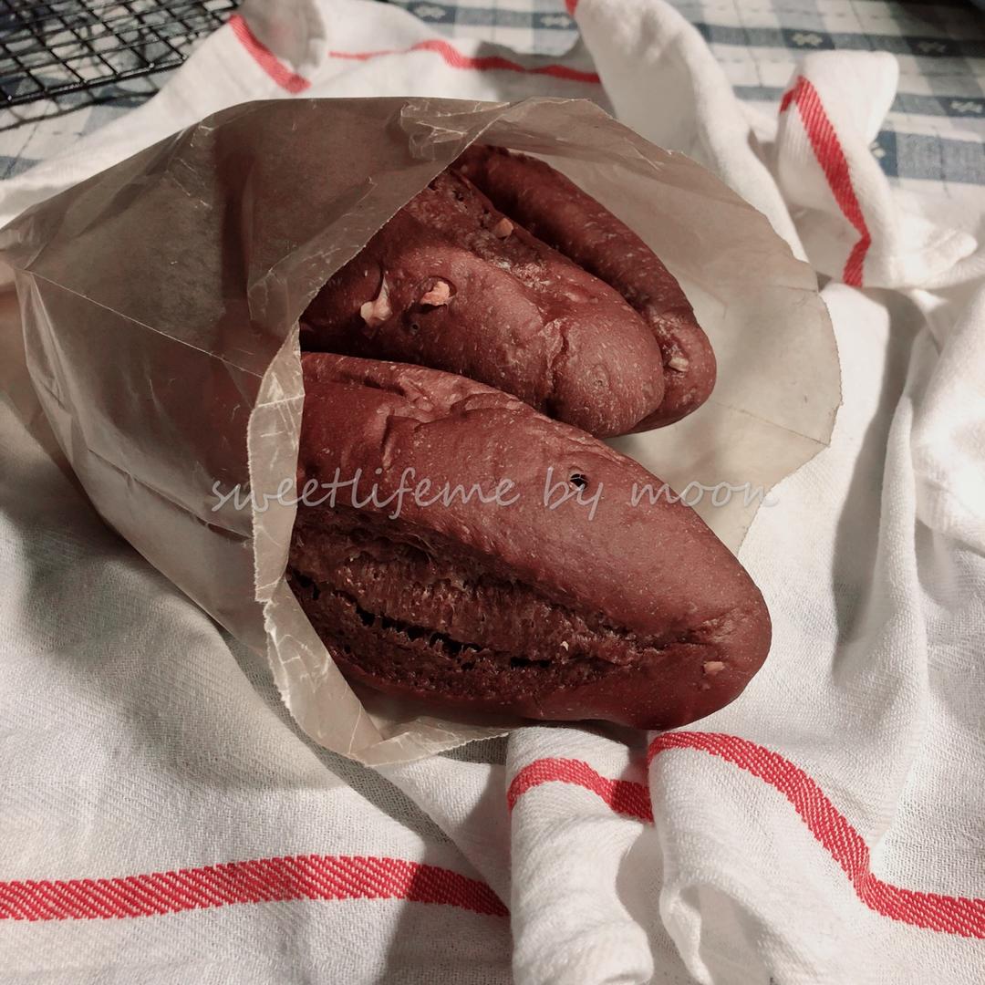 巧克力坚果面包——松下NU-JK200蒸烤箱食谱