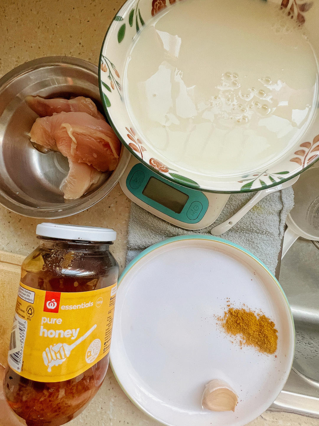 纯奶手撕吐司的做法 步骤1