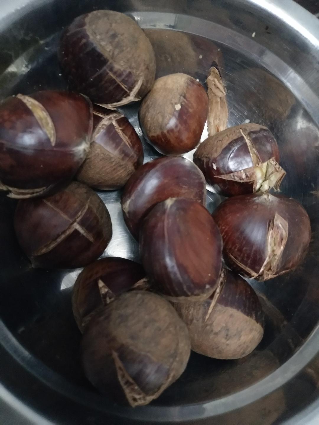 蒸板栗