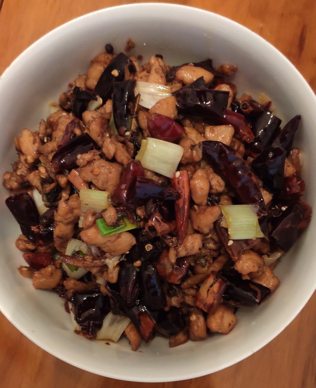辣子鸡丁（鸡胸肉版）