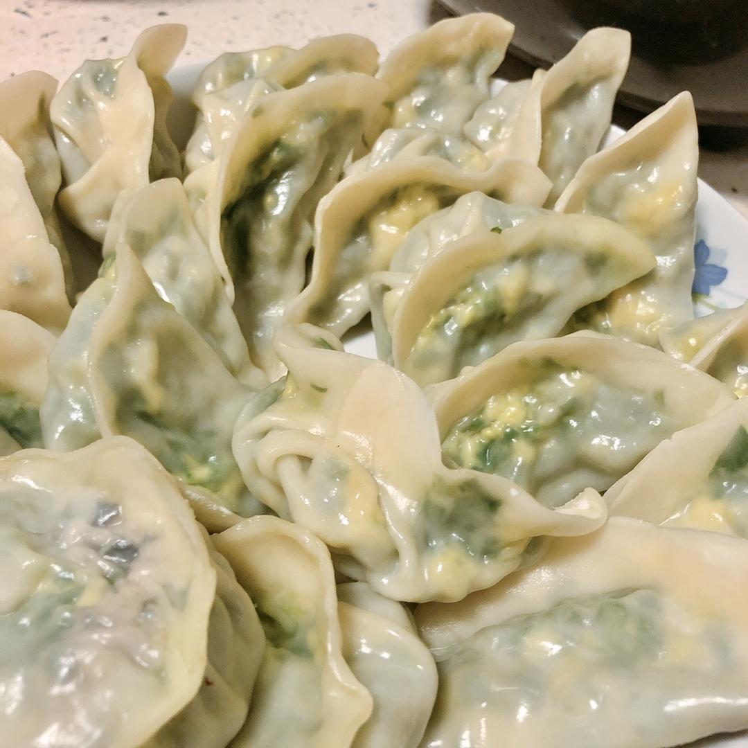 韭菜鸡蛋水饺