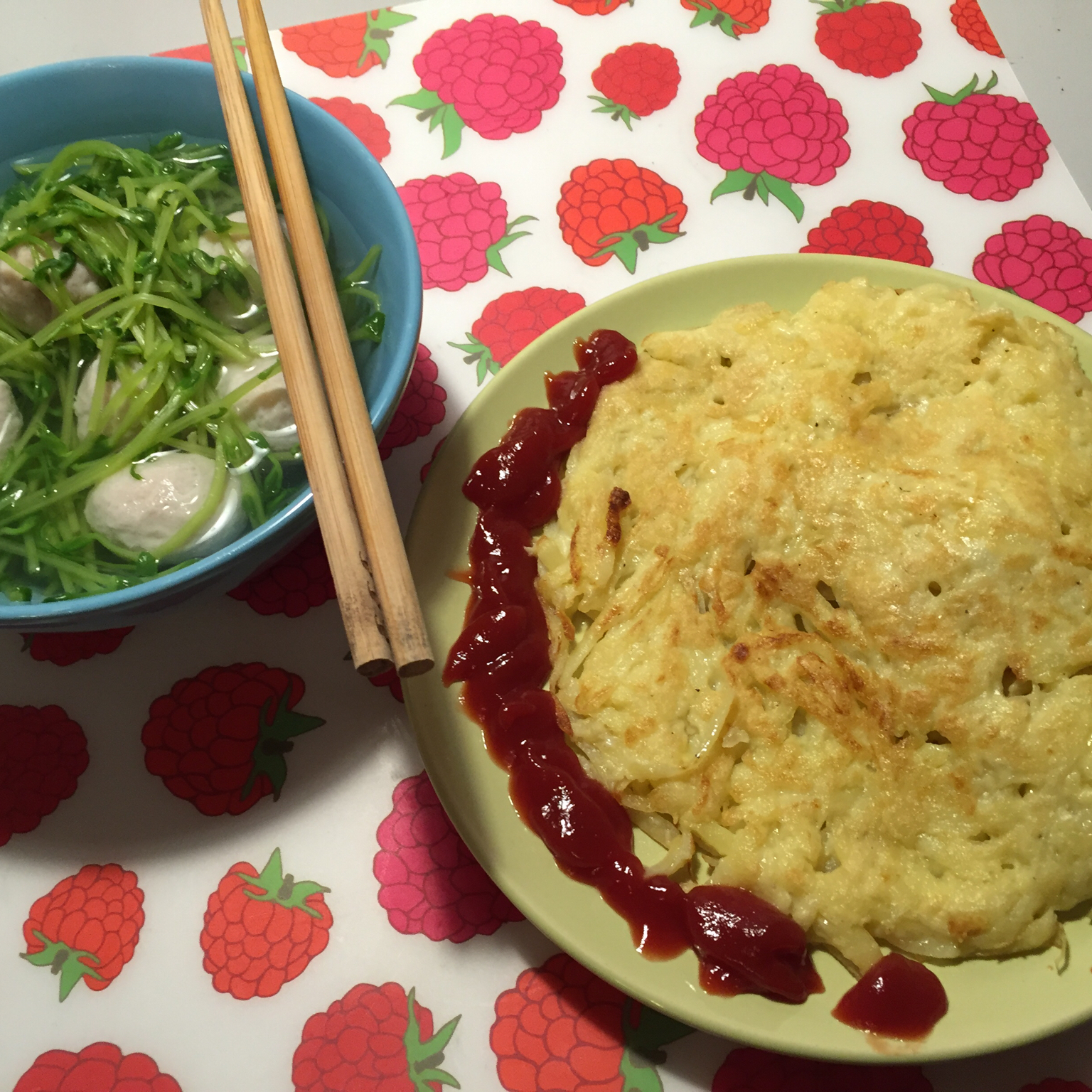 鸡蛋土豆丝饼
