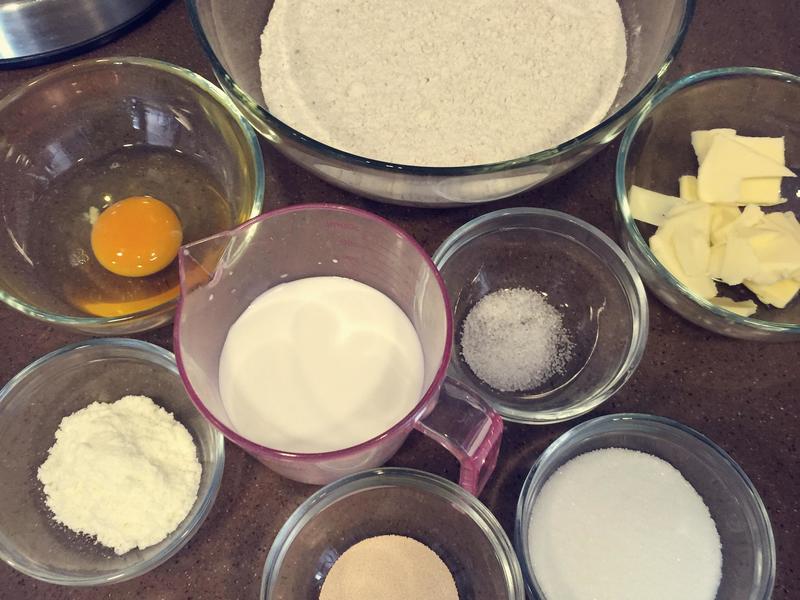 纯奶手撕吐司的做法 步骤1