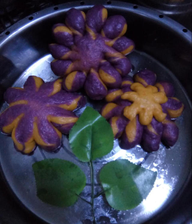 菊花馒头