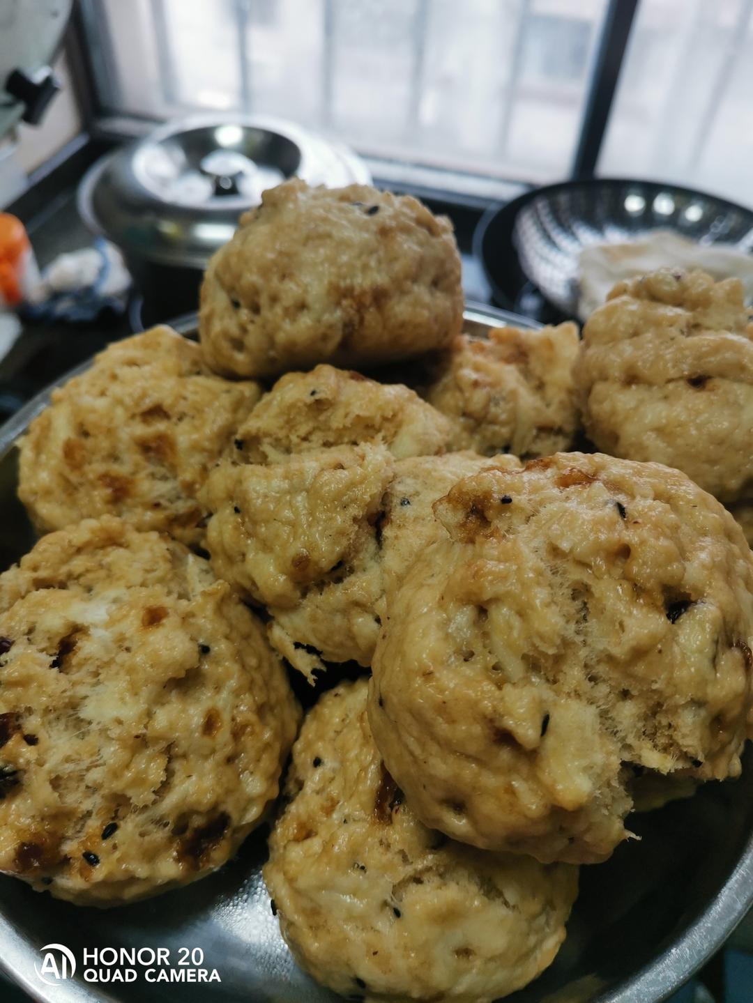 妥妥的红糖开花馒头