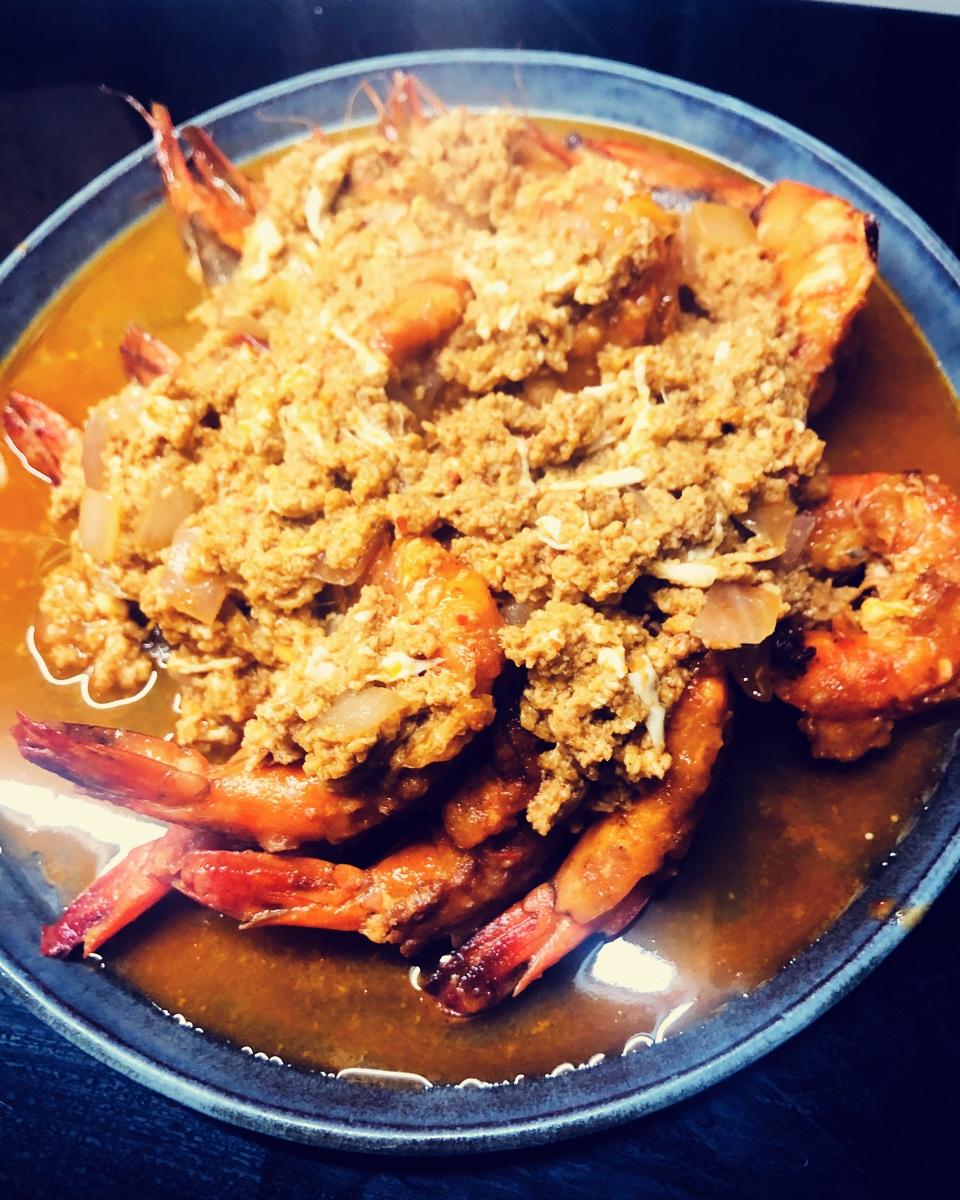 泰式咖喱虾