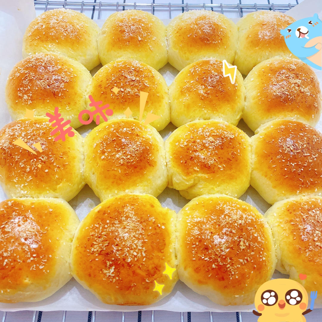 简单易学的椰蓉面包