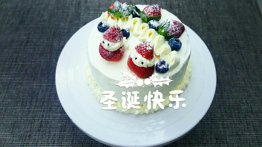 圣诞呆萌裸蛋糕