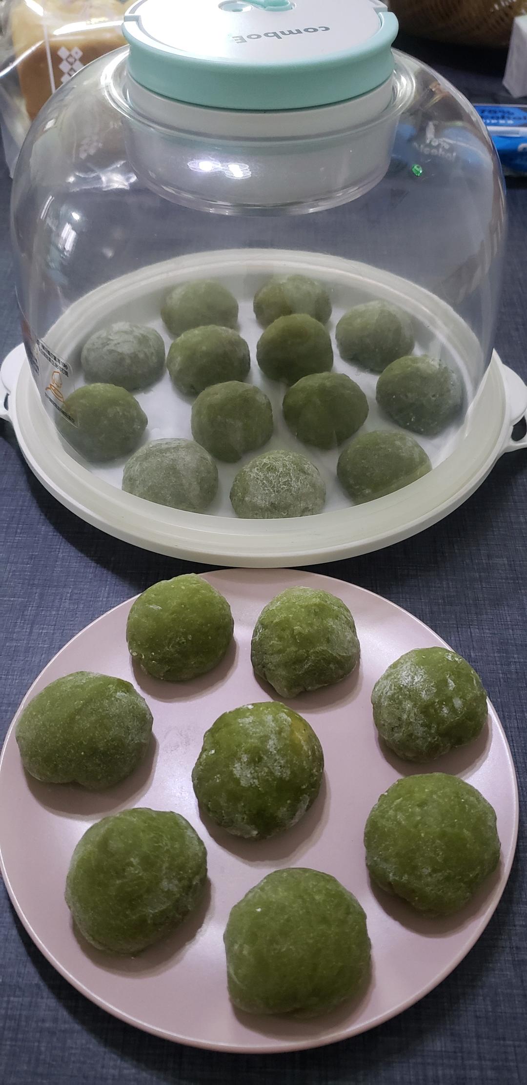 妈妈的最爱--花生芝麻糯米糍凉糕（附带烤花生做法）