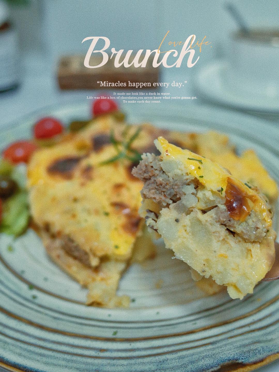 🔥减脂期最爱--芝士土豆烤牛肉❗❗