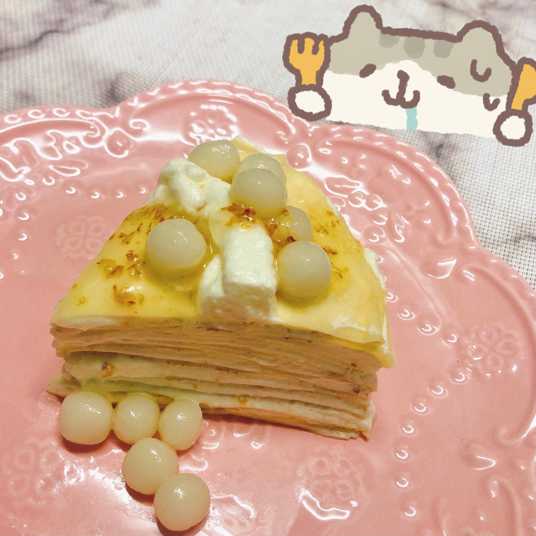 【桂花千层蛋糕】