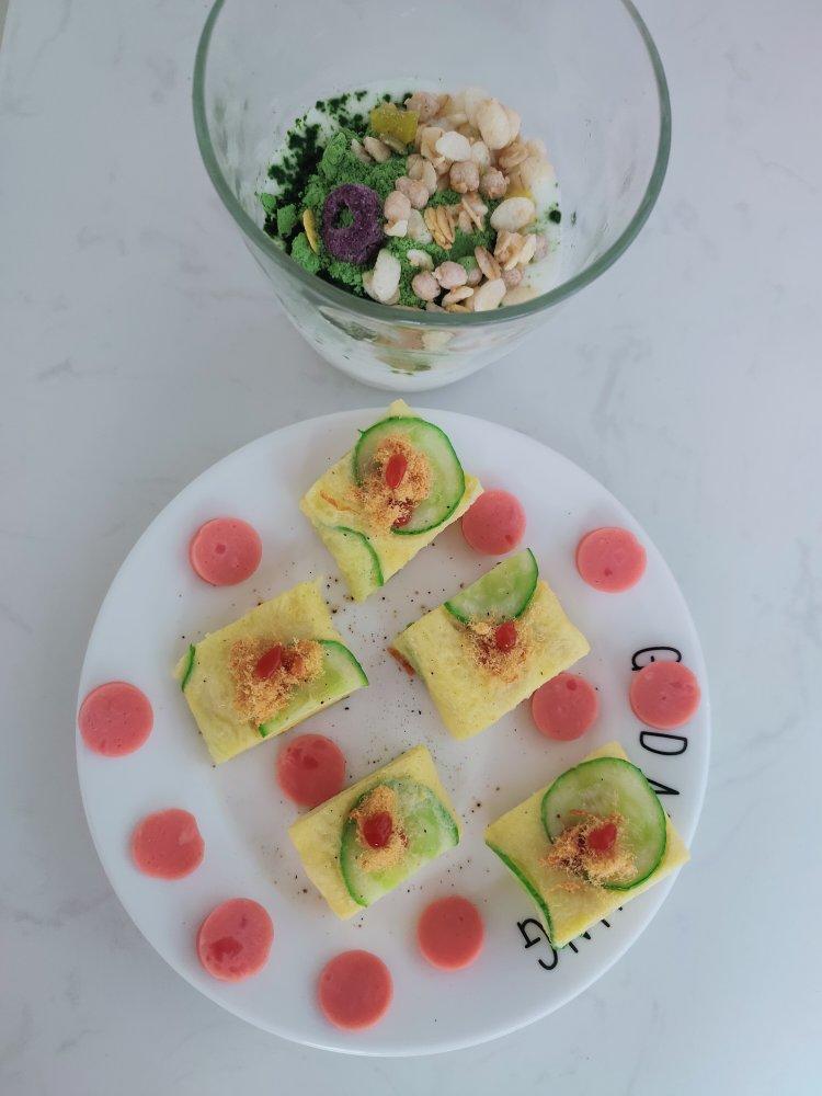 刷爆朋友圈的黄瓜贴面玉子烧