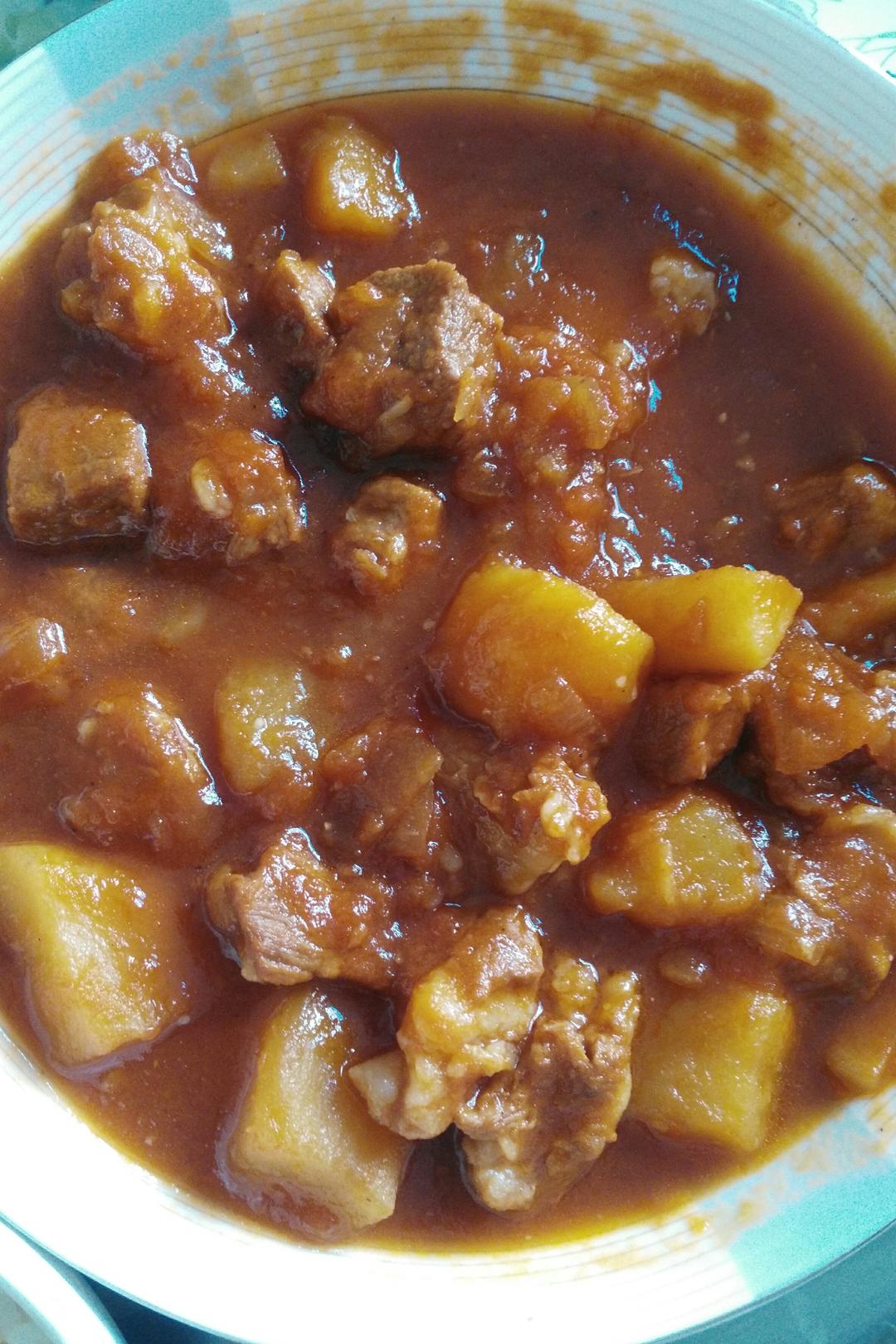 番茄炖牛腩 Chinese Beef And Tomato Stew