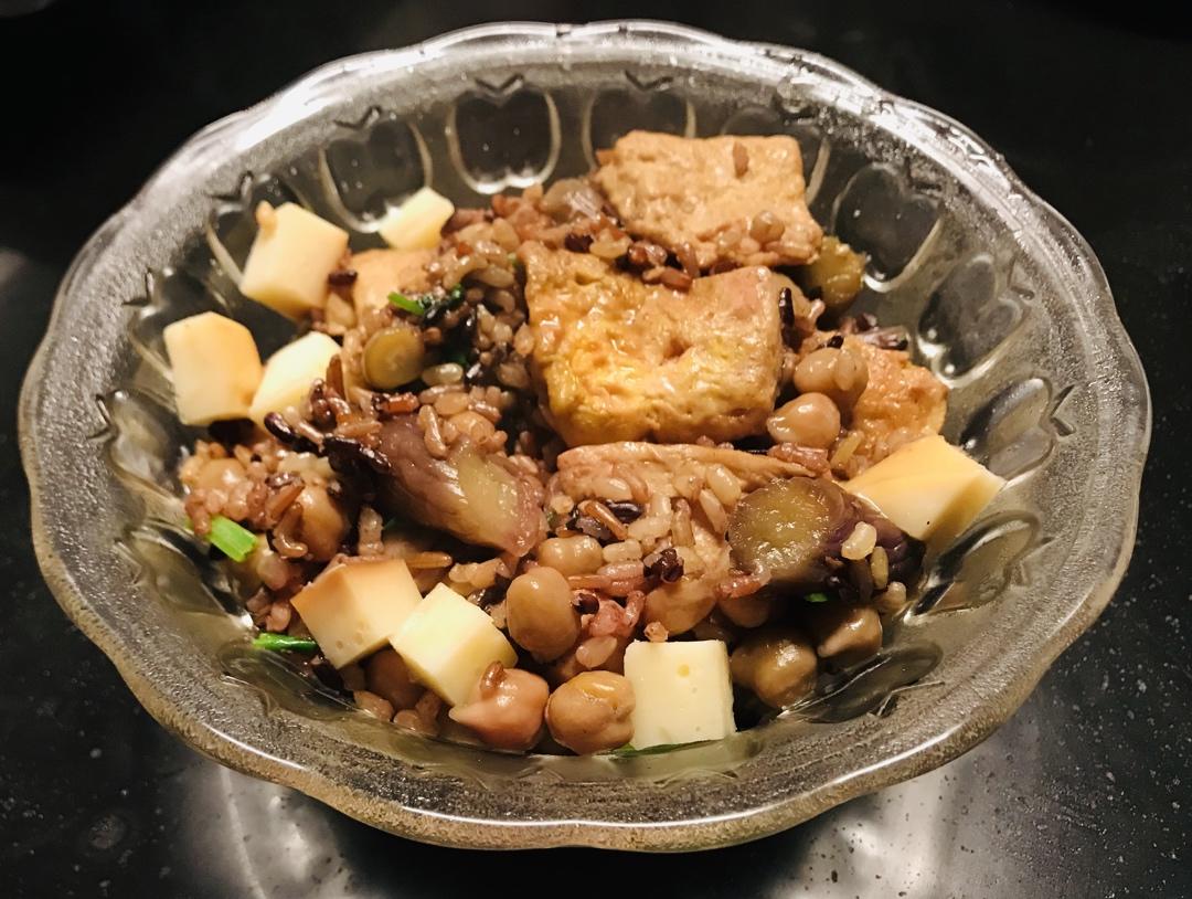 【健康三餐】鹰嘴豆鸡胸茄子饭