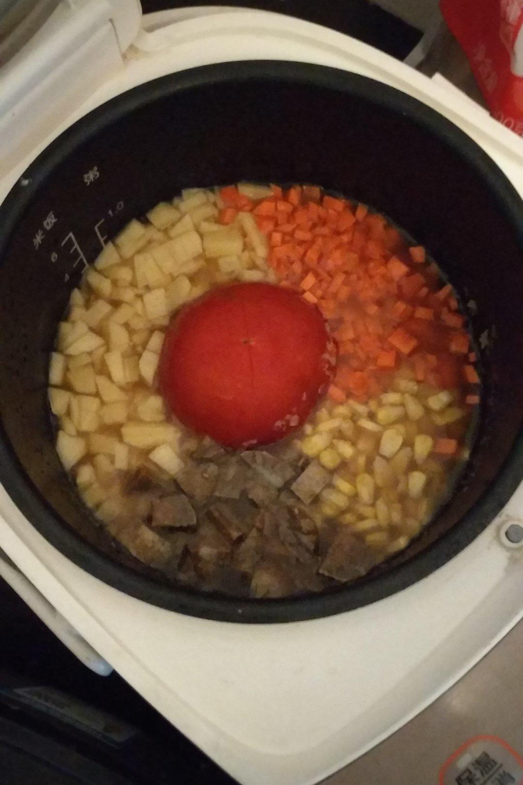 一个番茄饭