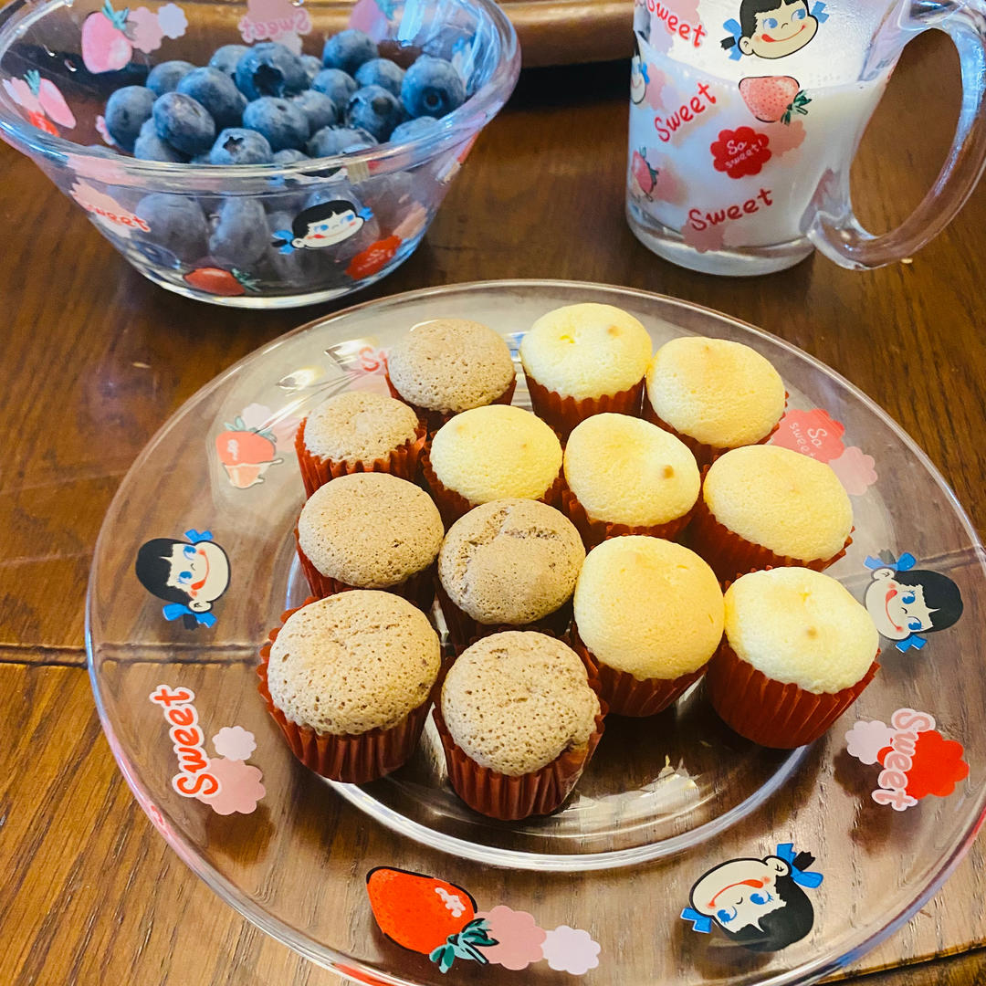 视频👶一口一个｜超可爱｜原味｜mini宝宝小蛋糕｜48连24连通用