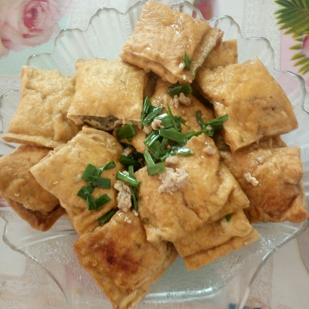 豆腐泡塞肉
