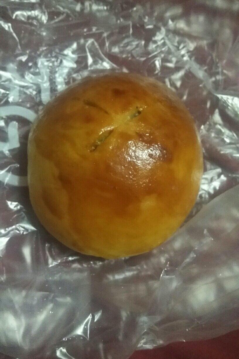 豆沙蛋黄面包～好吃到哭～